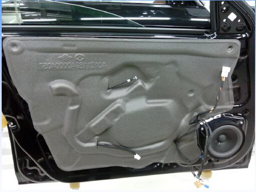 Car door waterproof film